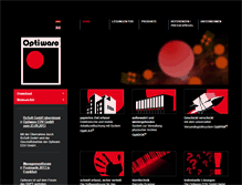 Tablet Screenshot of optiware.eu